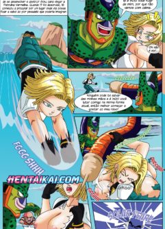 Android 18 Goes Inside Cell - Foto 