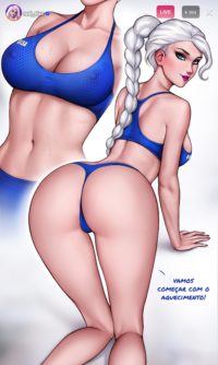 How to train your ass with Elsa - Foto 4