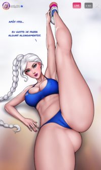 How to train your ass with Elsa - Foto 