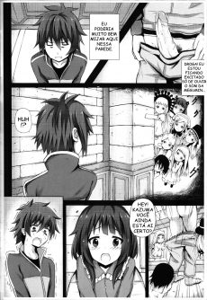 Giving ○○ to Megumin in the Toilet! - Foto 3