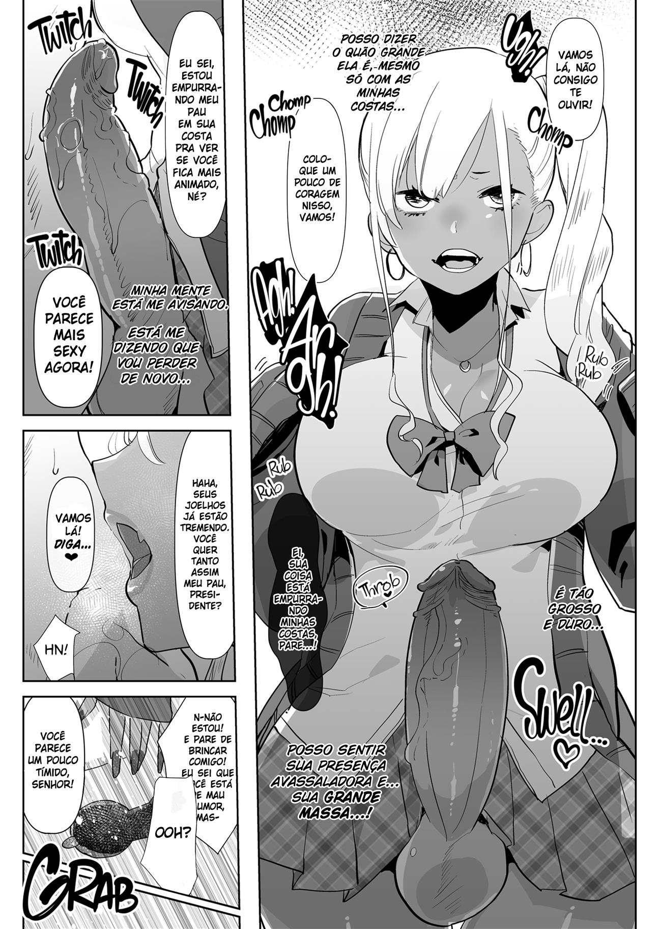 O Que Acontece Quando Sua Namorada Futa Gyaru Está de Mau Humor e te Convida para o Karaokê