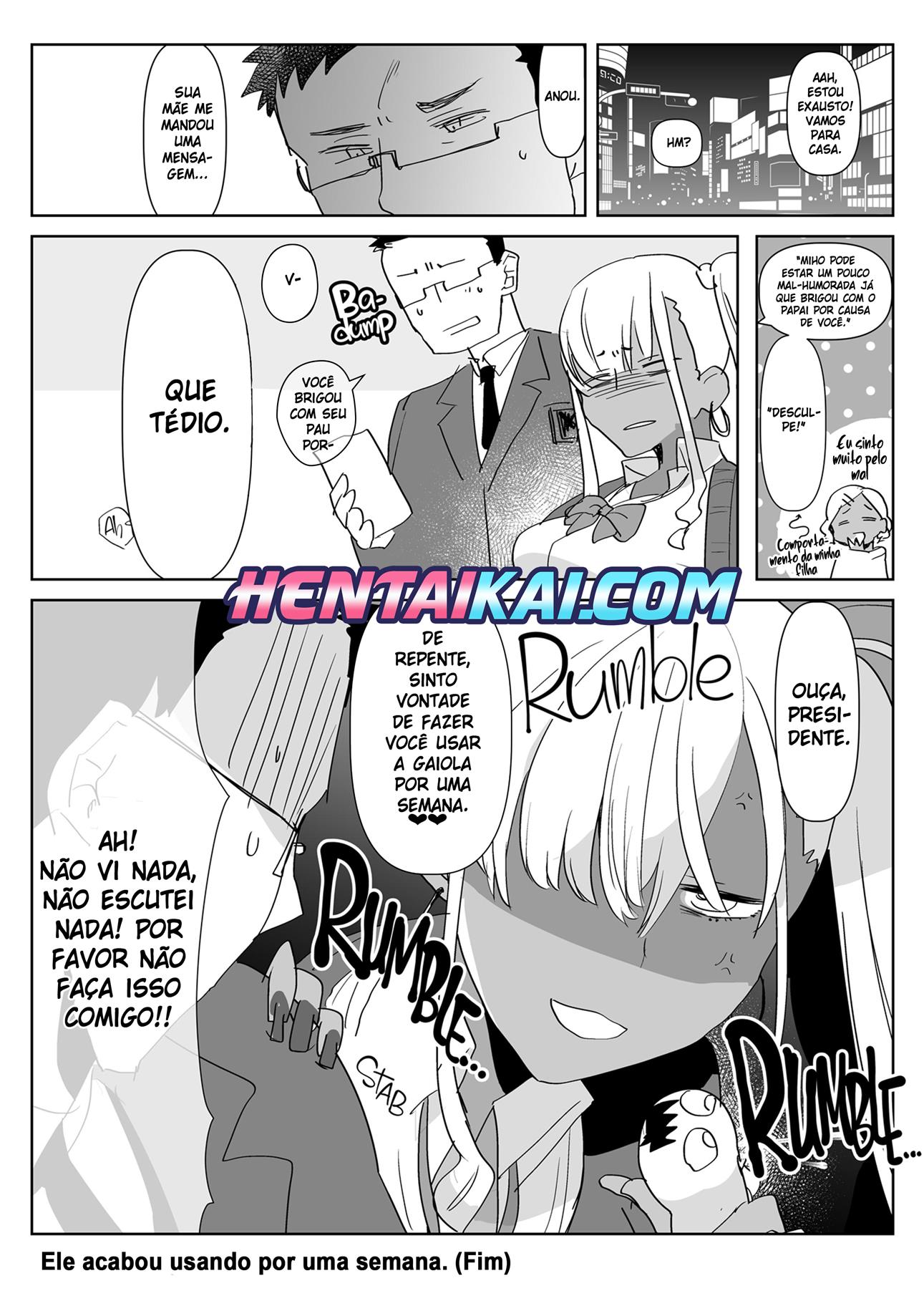 O Que Acontece Quando Sua Namorada Futa Gyaru Está de Mau Humor e te Convida para o Karaokê