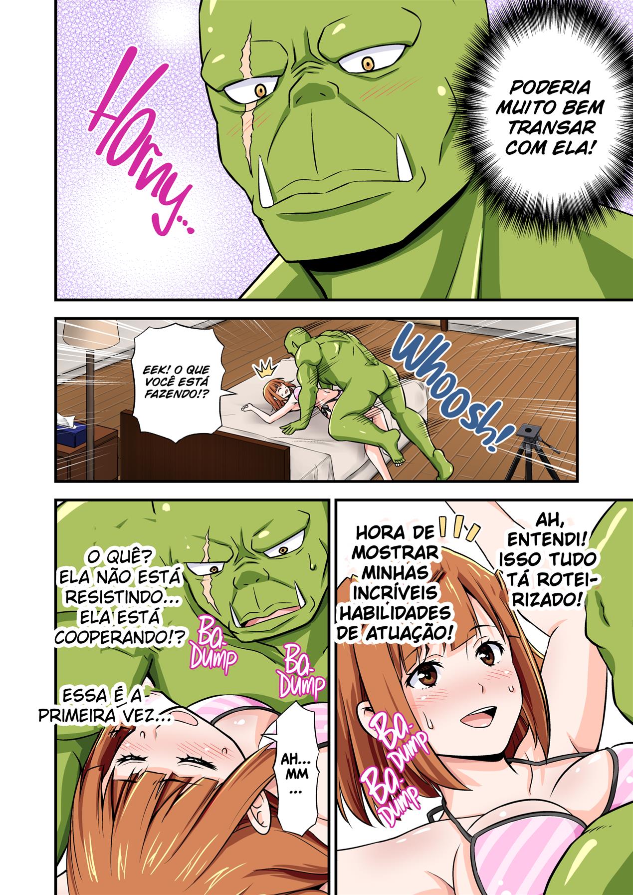 Quando um Tiozão Orc Cheio de Energia Renasce em Outro Mundo e se Torna um Ator Pornô Famoso