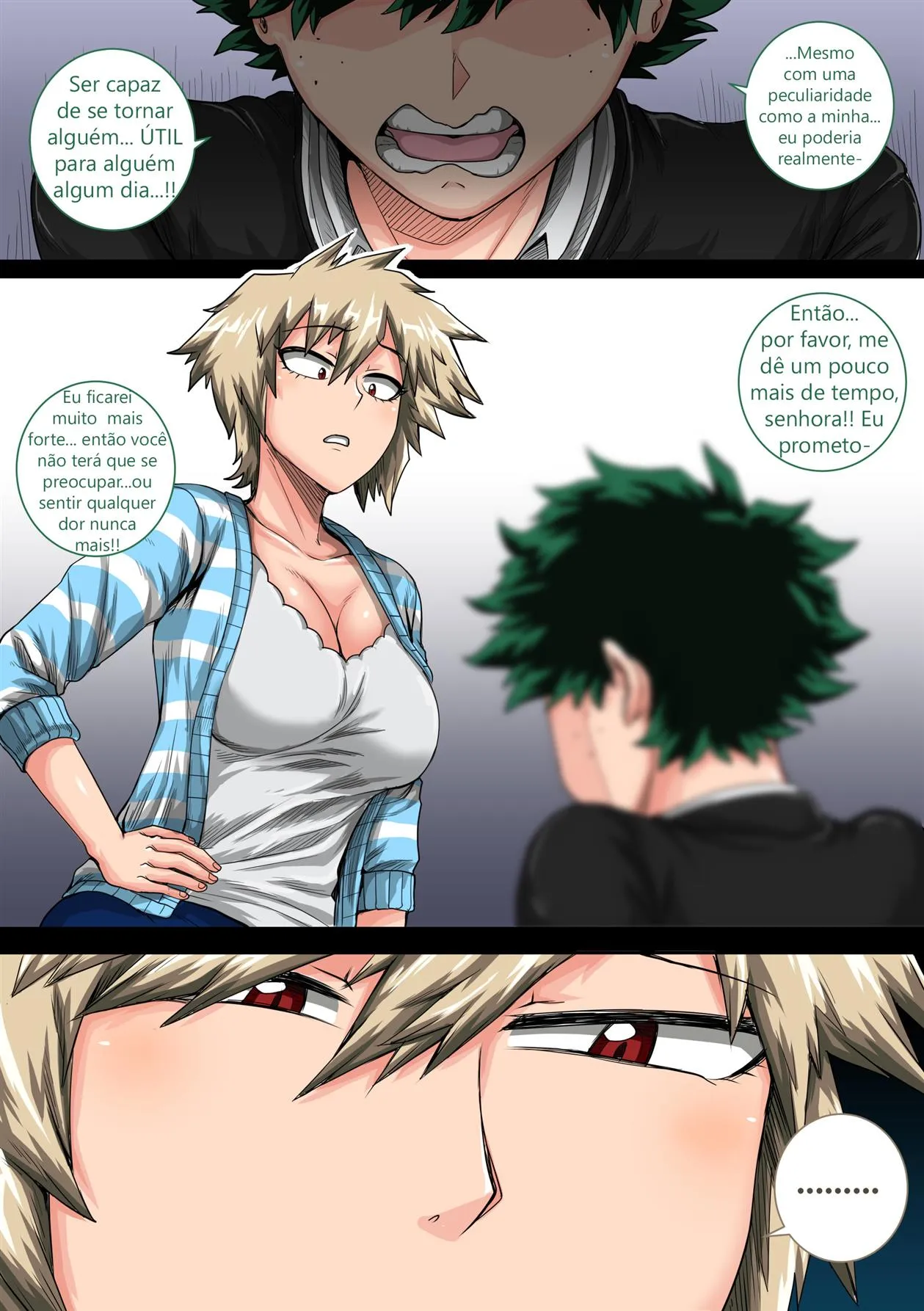 Férias de Verão com a Mãe do Bakugo 3 Parte 1