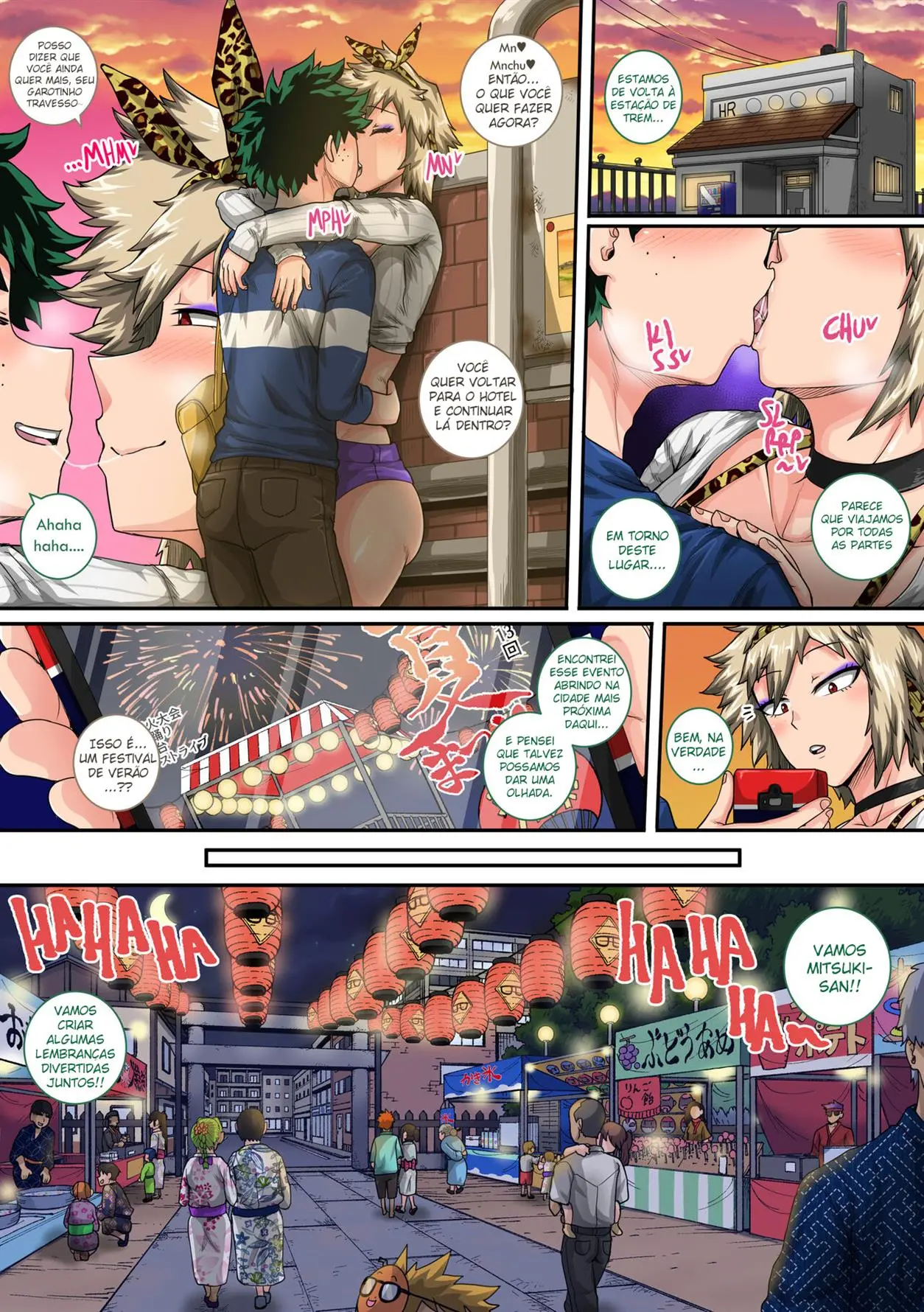 Férias de Verão com a Mãe do Bakugo 2